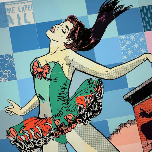 Et Jai Retenu Mon Souffle Paris by Faile