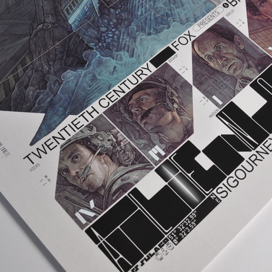 Aliens (Matriarch Variant) by Krzysztof Domaradzki, 24" x 36" Screen Print