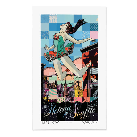 Et Jai Retenu Mon Souffle Paris by Faile