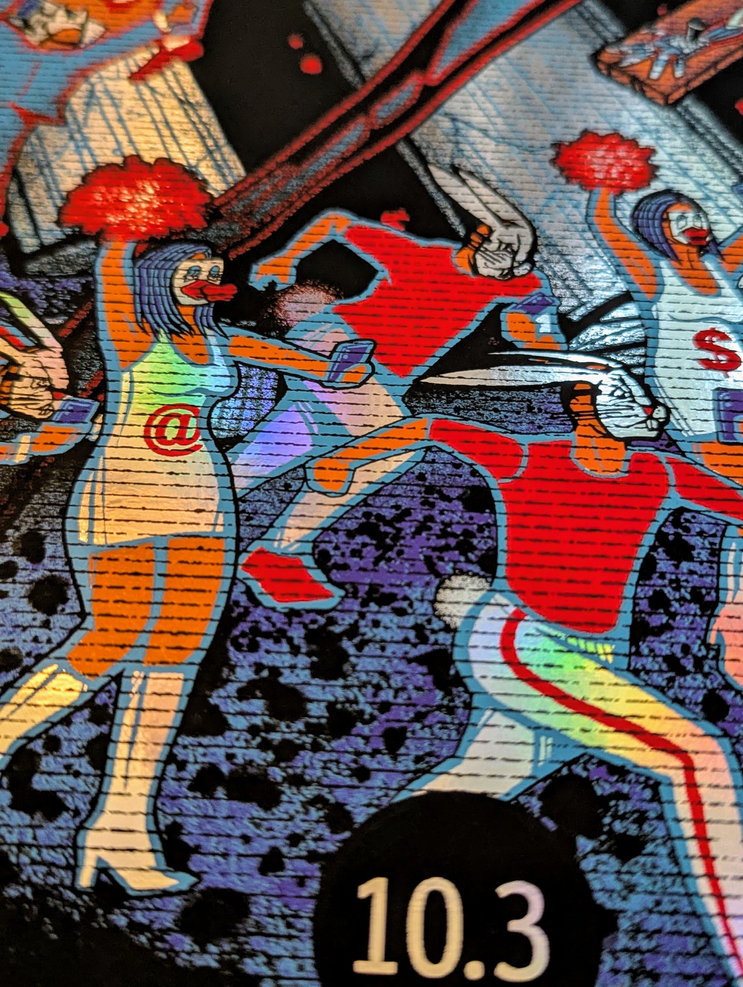 Queens of the Stone Age Vancouver 2023 (FOIL) by Brad Klausen, 18" x 24" Screen Print