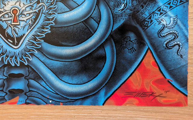 Puscifer Los Angeles 2015 (SIGNED by Maynard James Keenan) by Emek