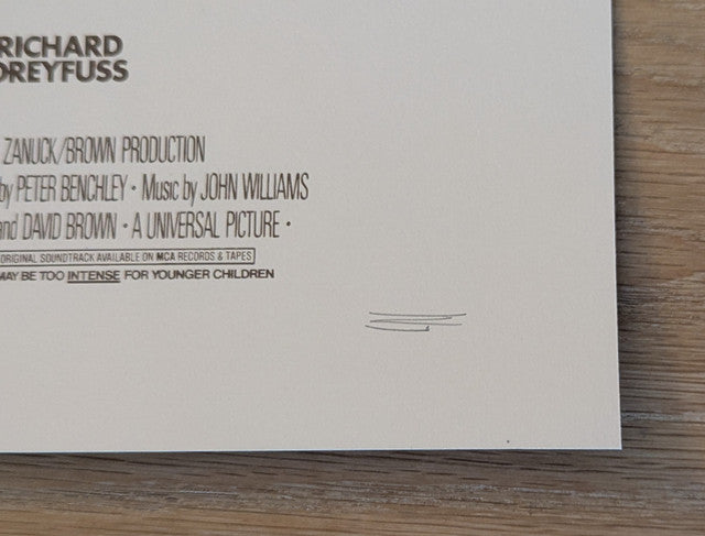 Jaws (Amity Harbor 4) by JC Richard, 10" x 24" Fine Art Giclee