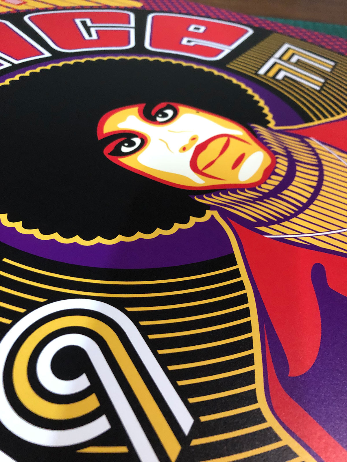Prince Minneapolis 1977 by, 27.5" x 19.5" Fine Art Giclee