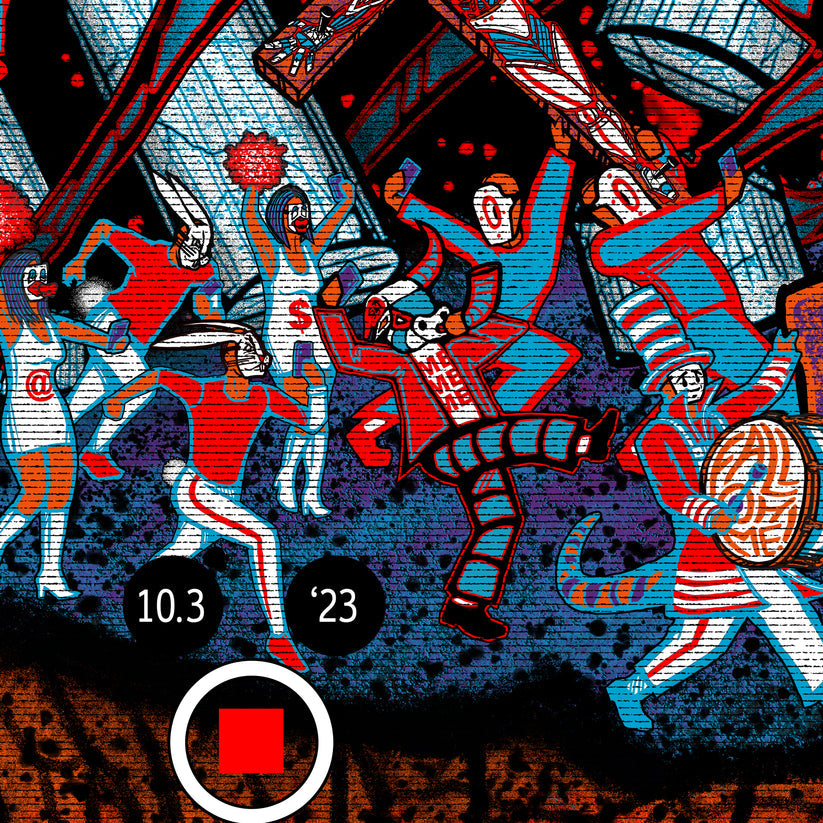 Queens of the Stone Age Vancouver 2023 by Brad Klausen, 18" x 24" Screen Print