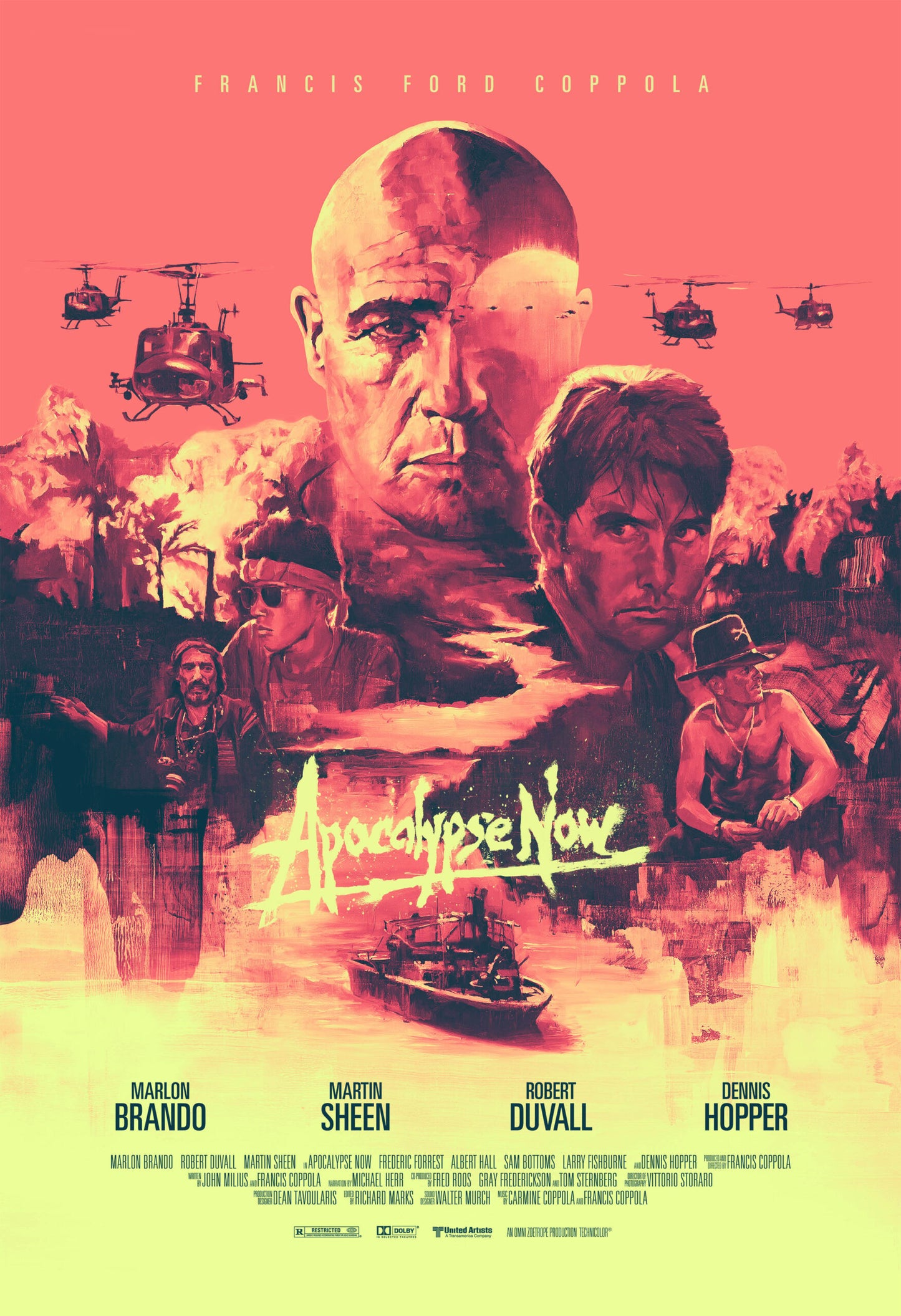 Apocalypse Now by Chris Valentine, 24" x 36" Fine Art Giclee