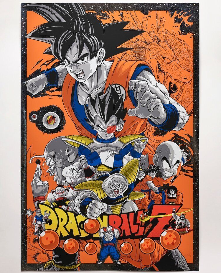 Dragon Ball Z (Cosmic Foil) by Joshua Budich