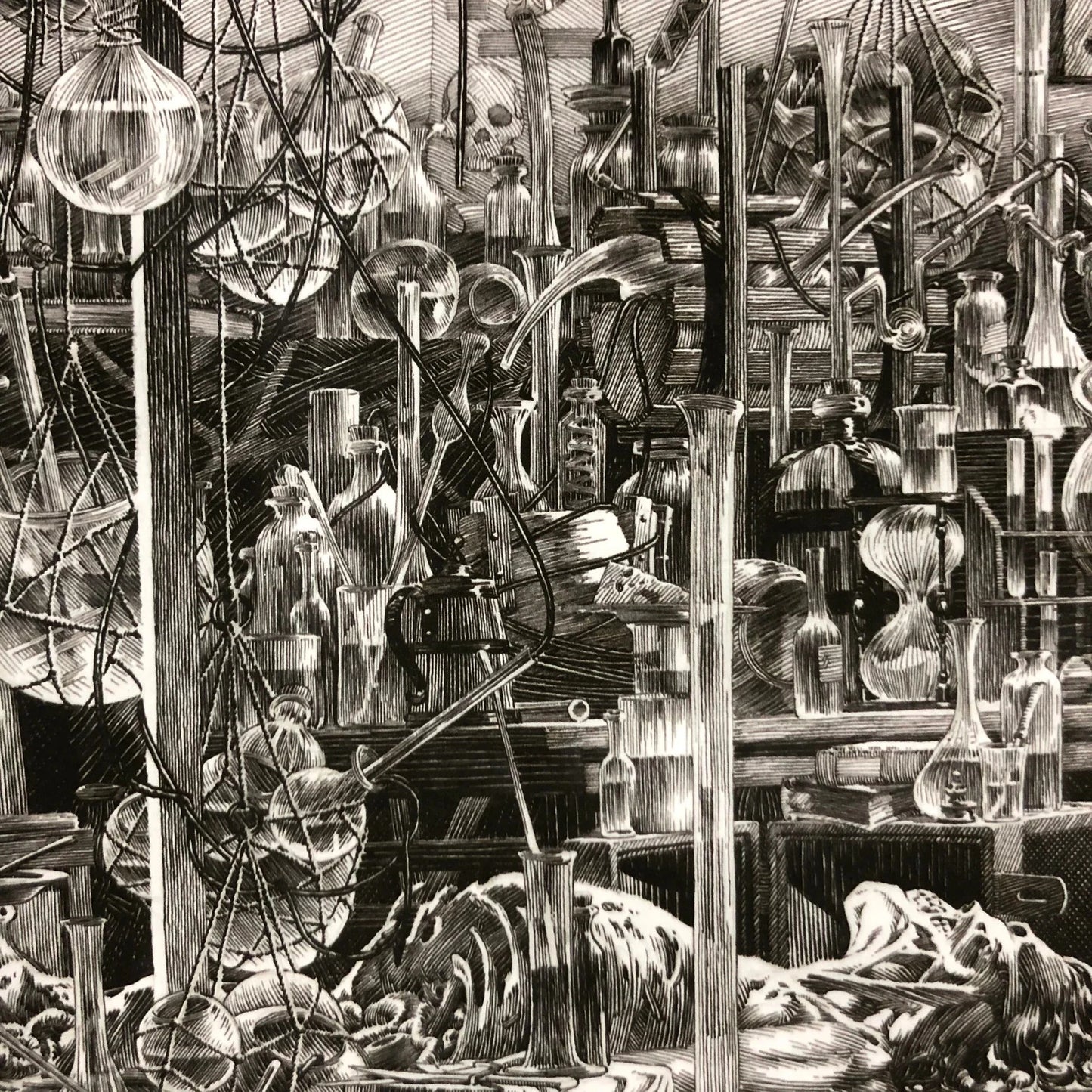 I Shall Be With You on Your Wedding Night (Frankenstein) by Bernie Wrightson, 18" x 12" Fine Art Print