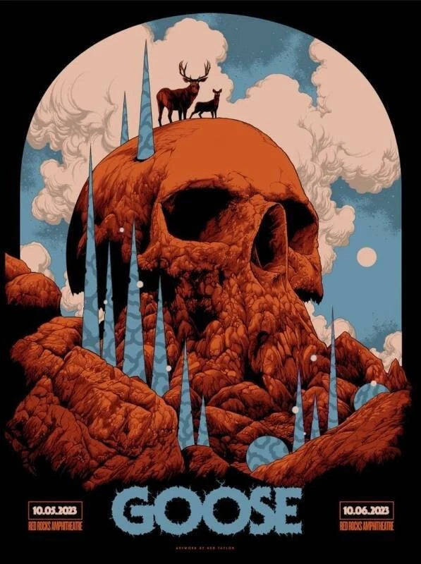 Goose Morrison by Ken Taylor, 18" x 24" Screen Print