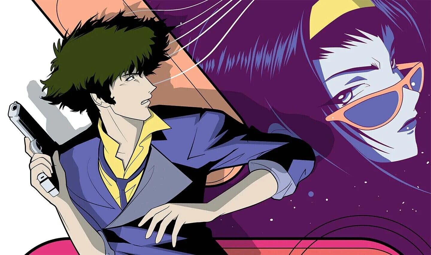 Cowboy Bebop by Craig Drake, 24" x 36" Screen Print