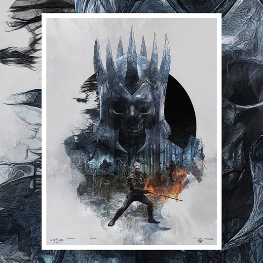 The Witcher (Eredin) by Krzysztof Domaradzki, 18" x 24" Fine Art Giclee