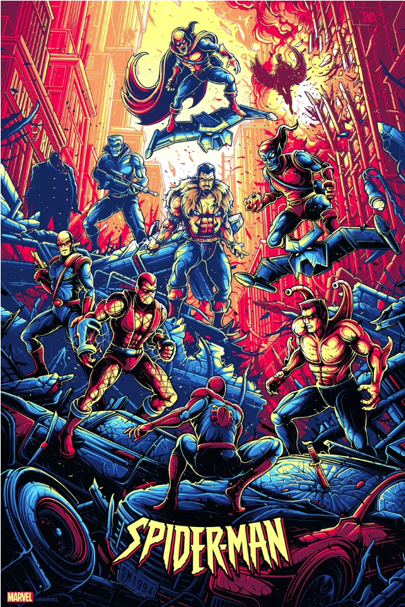 Spider-Man The Animated Series (Villains) by Dan Mumford