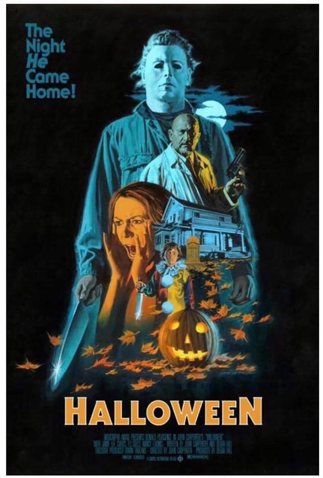 Halloween by Paul Mann, 24" x 36" Screen Print