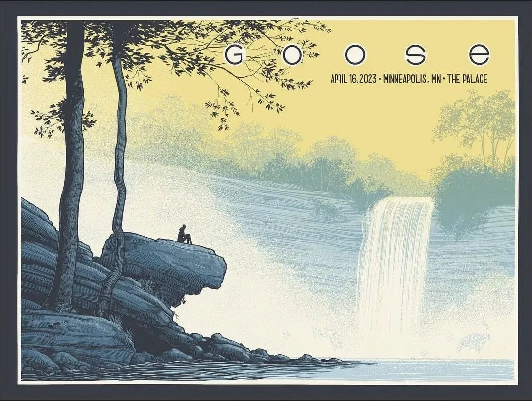 Goose St. Paul 2023 by Justin Santora, 24" x 18" Screen Print