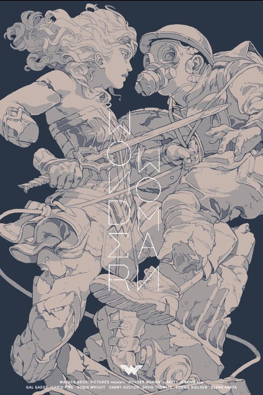 Wonder Woman by Sachin Teng, 24" x 36" Screen Print