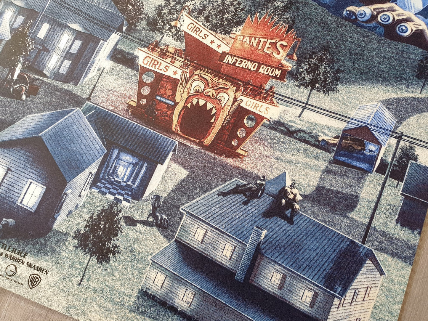 Beetlejuice by Chris Skinner, 36" x 24" Screen Print