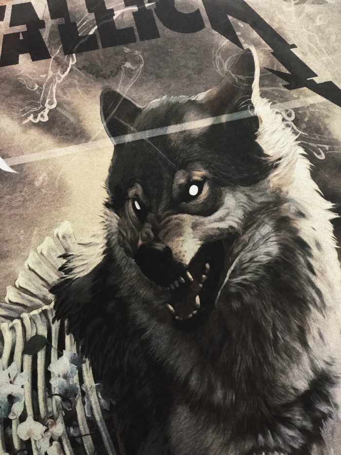 Metallica by AJ Frena, 18" x 24" Screen Print