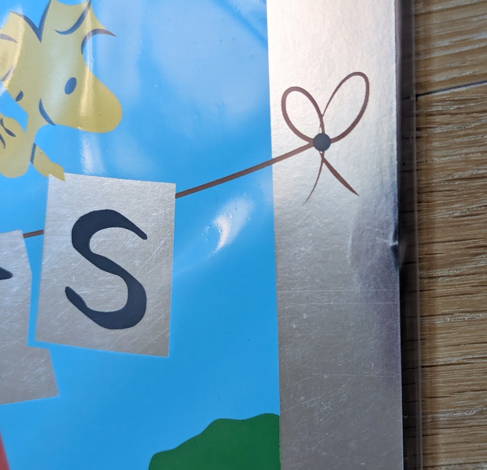 Peanuts Through the Years Foil by Dave Perillo, 12" x 36" Screen Print on Foil