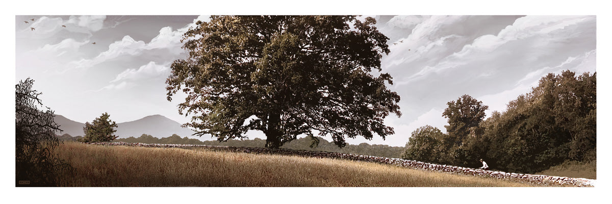 The Shawshank Redemption Variant by JC Richard, 36" x 12" Fine Art Giclee