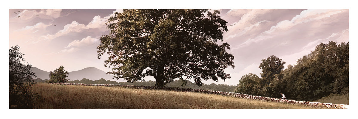 The Shawshank Redemption by JC Richard, 36" x 12" Fine Art Giclee