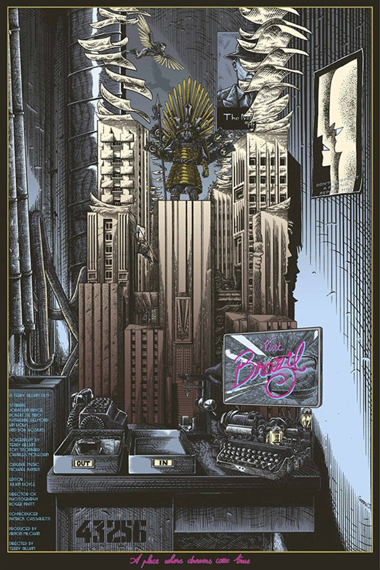 Brazil by AMMO, 24" x 36" Screen Print