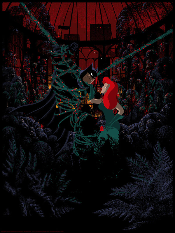 Batman Animated Series Poison Ivy by Raid71, 18" x 24" Fine Art Giclee