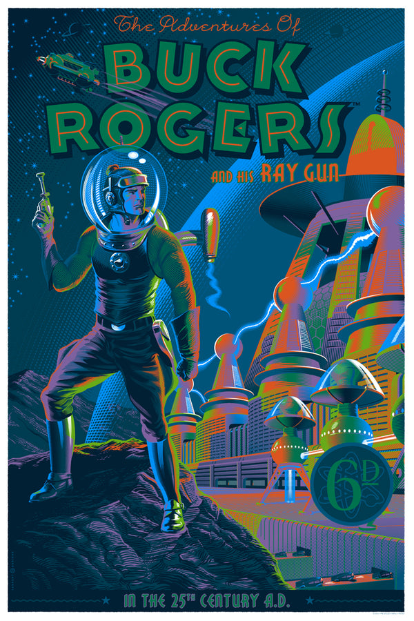 Buck Rogers (GID Variant) by Laurent Durieux