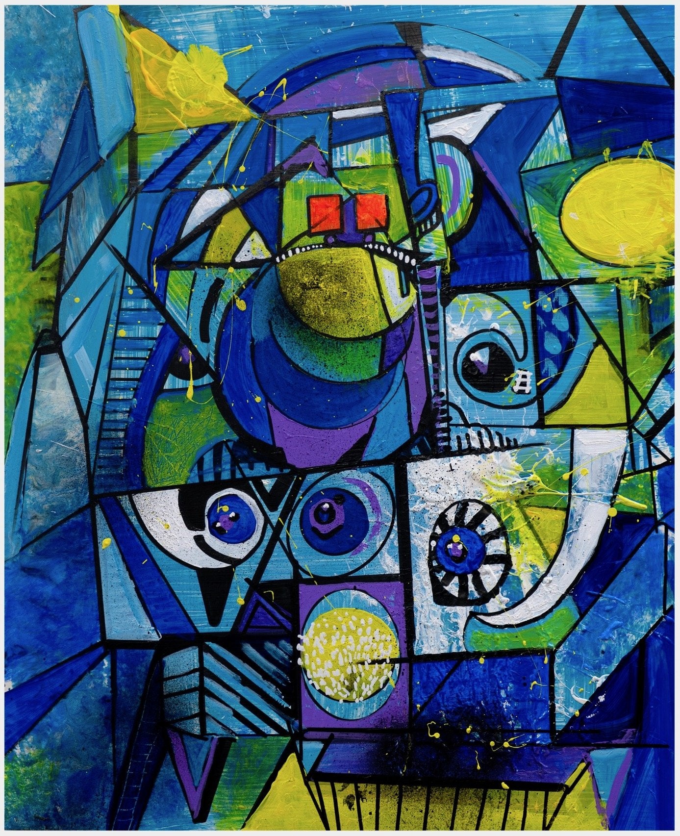 Buzz Lightyear (Blue Edition) by Joey Feldman, 16" x 20" Archival Pigment Print