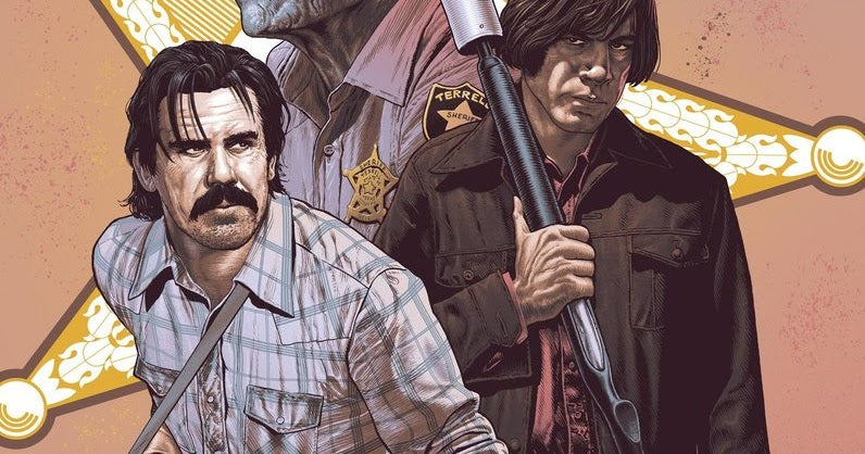 No Country for Old Men by Chris Weston, 24" x 36" Screen Print