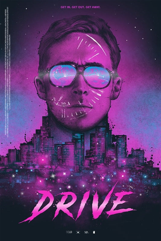 Drive (variant) by Nikita Kaun, 24" x 36" Screen Print
