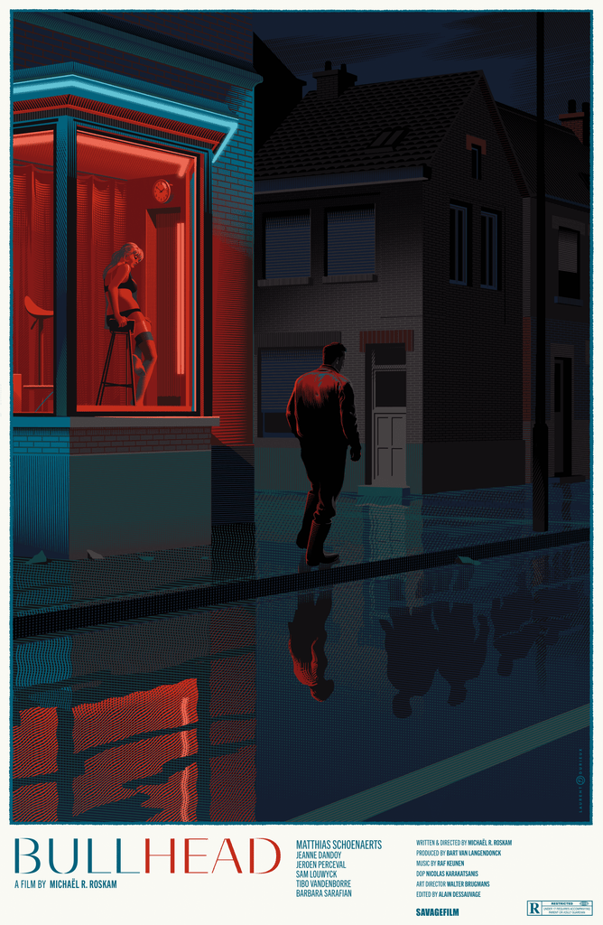 Bullhead by Laurent Durieux, 24" x 36" Screen Print