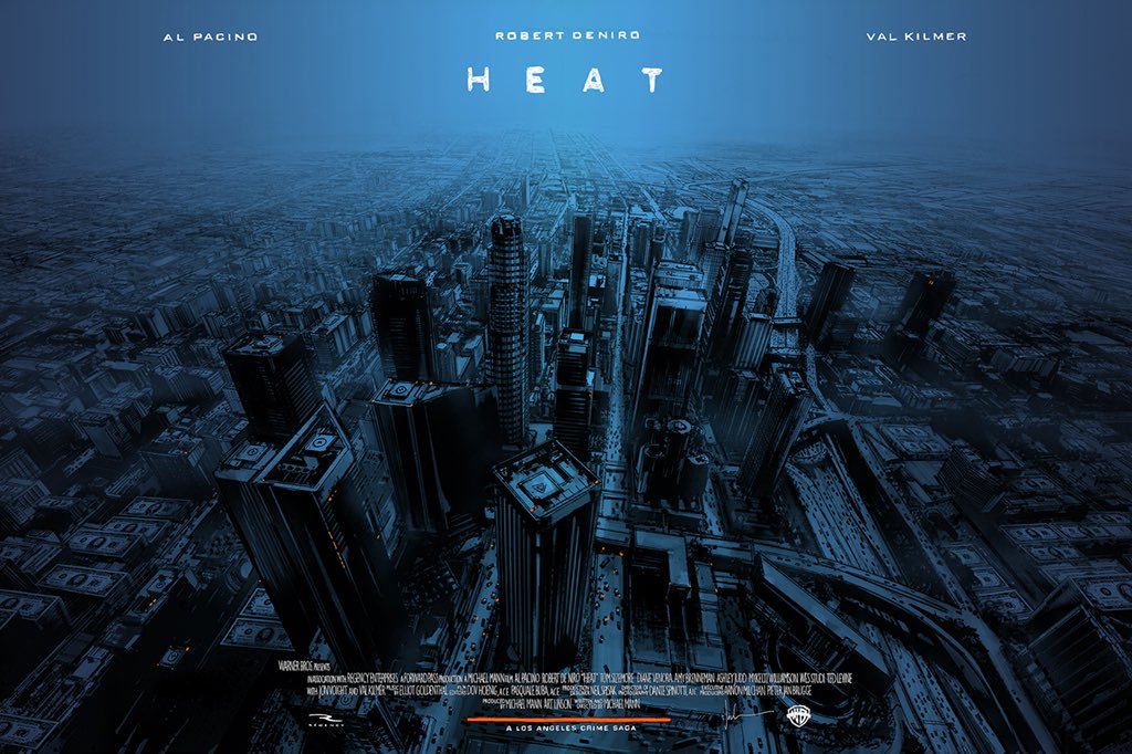Heat (variant) by Jock, 36" x 24" Screen Print