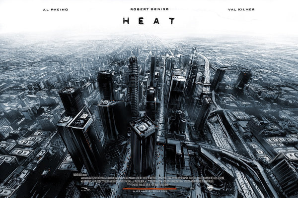 Heat by Jock, 36" x 24" Screen Print