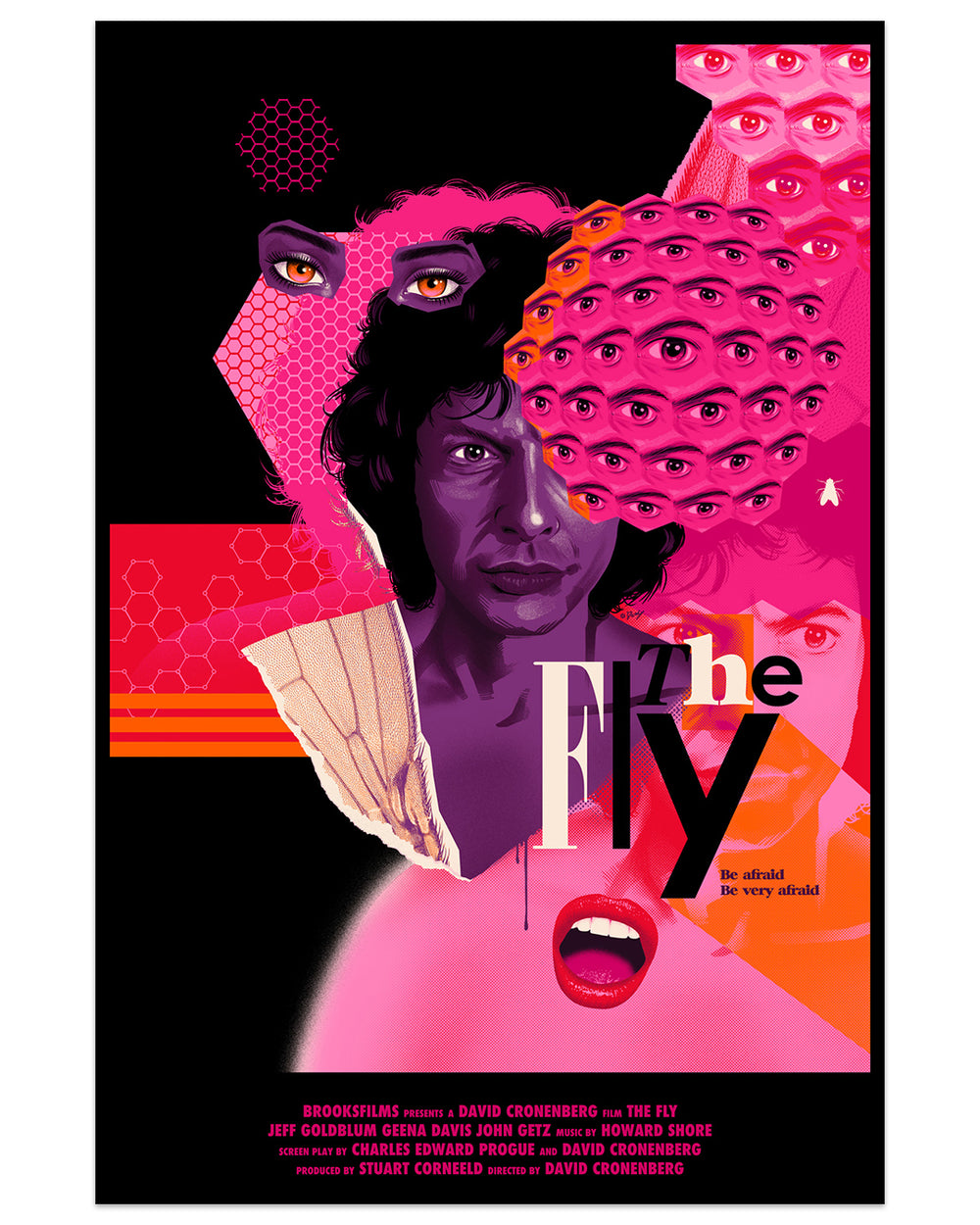 The Fly (Variant) by Doaly, 24" x 36" Screen Print