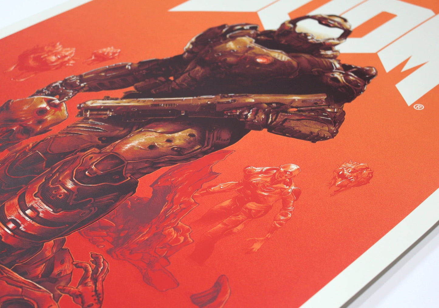 Doom (Variant) by Gabz, 24" x 36" Screen Print