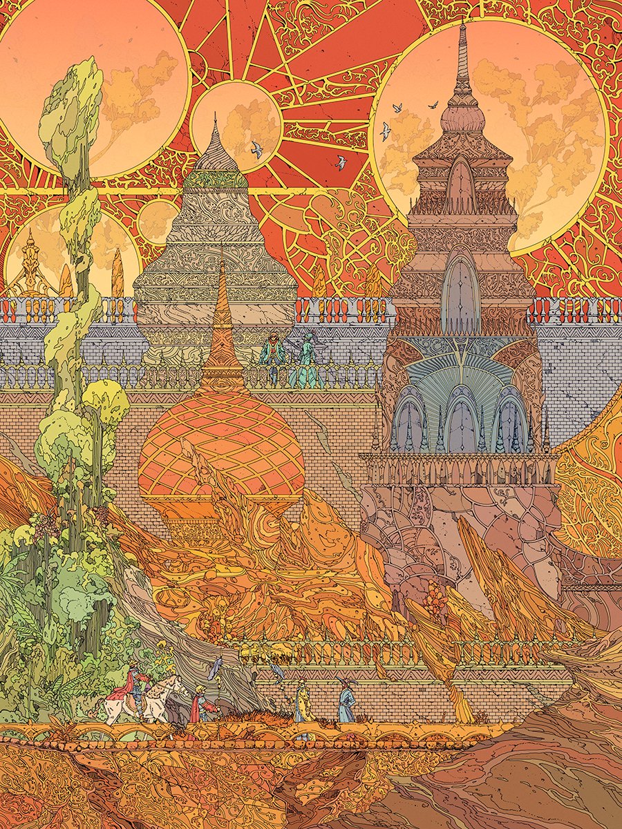 Eastern Passage by Kilian Eng, 18" x 24" Fine Art Giclee