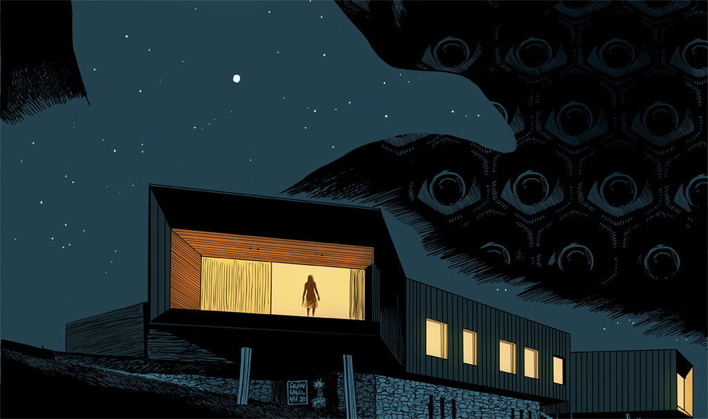 The Invisible Man by Francesco Francavilla, 24" x 36" Screen Print