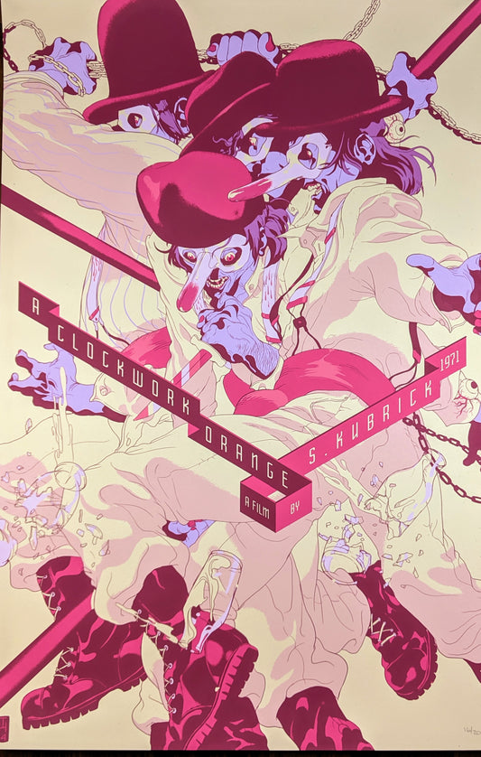 A Clockwork Orange (variant) by Tomer Hanuka