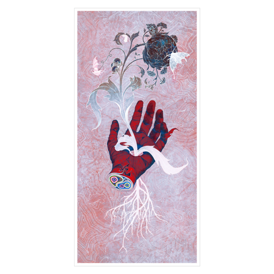 Chester Bennington (Linkin Park) Tribute by James Jean, 18" x 36" Lithograph