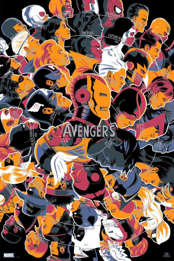 The Avengers (Info-Rama) by Matt Taylor