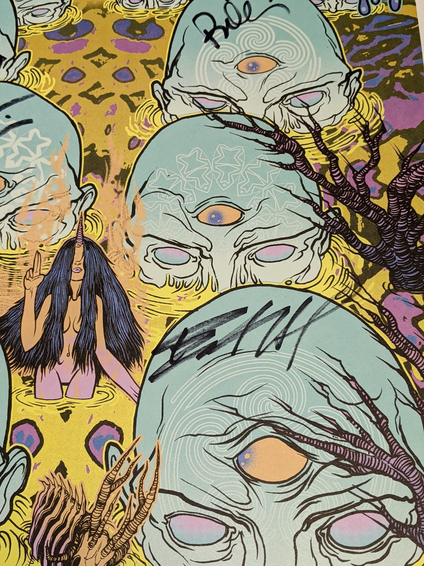 Mastodon Tour 2009 by Casey Howard, 14.5" x 22.5" Screen Print