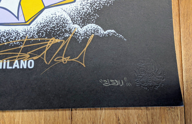 Mastodon Milan 2017 by, 20" x 27.5" Screen Print