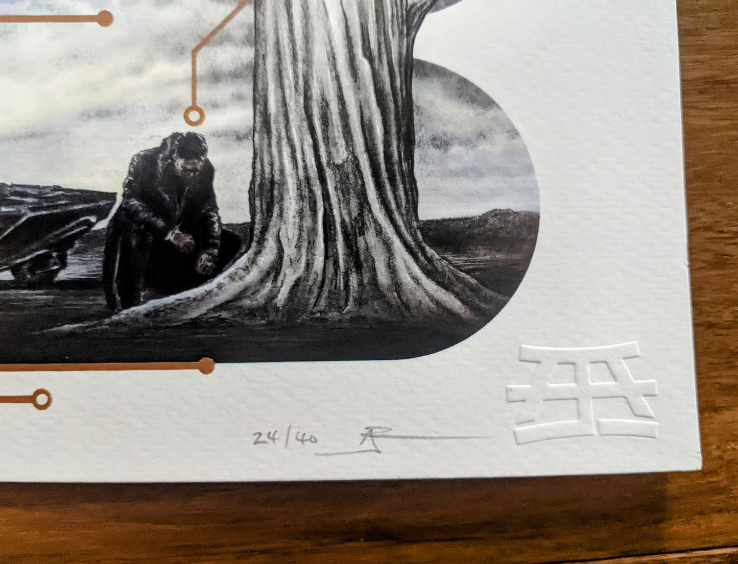 Blade Runner (Set 2049) by Andrew Rowland, 11" x 16" Fine Art Giclee