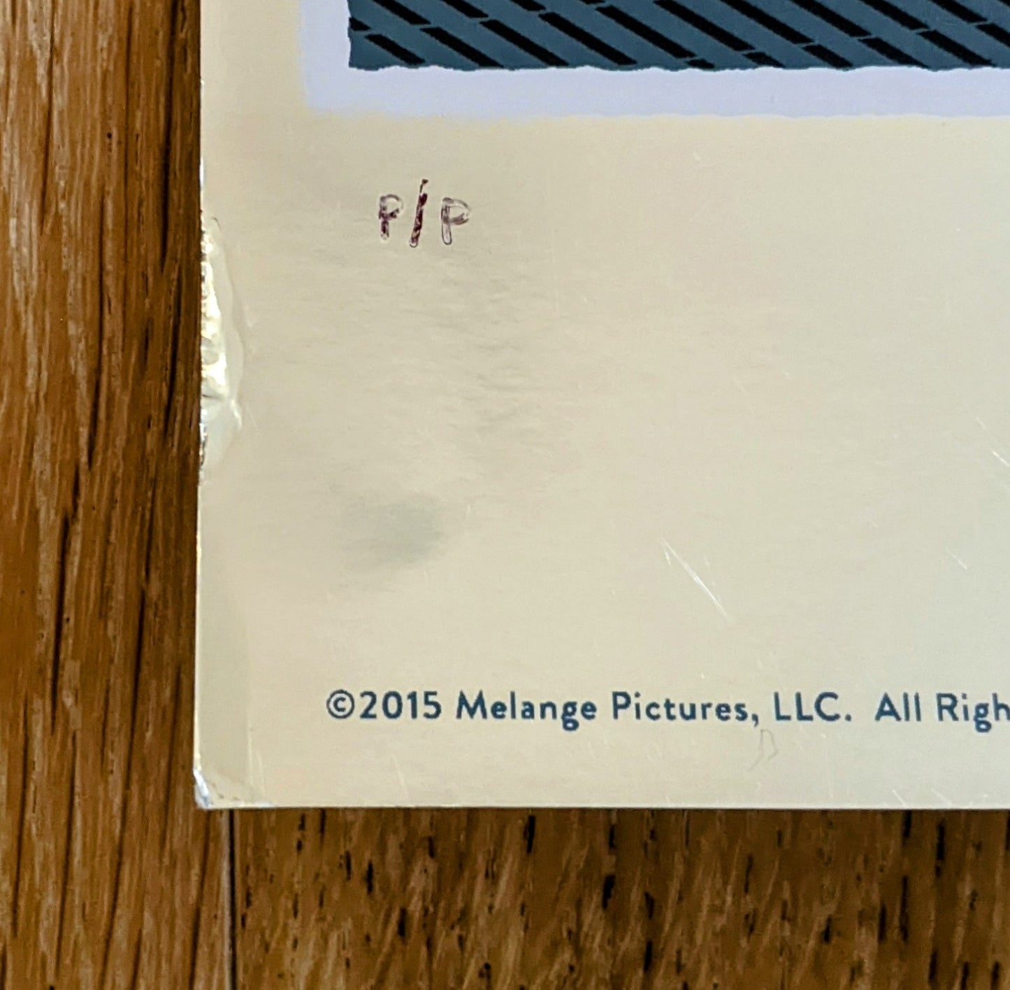 It's a Wonderful Life Foil Variant by Laurent Durieux, 24" x 36" Screen Print on Foil