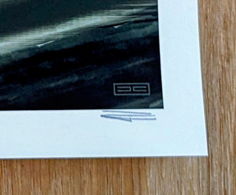 Jaws Amity Harbor Signed by JC Richard, 12" x 12" Fine Art Giclee