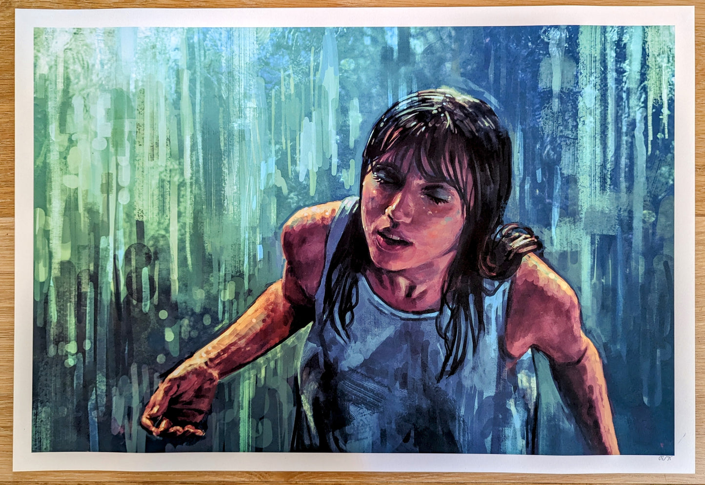 Blade Runner 2049 by Alice X Zhang, 19" x 13" Fine Art Giclee