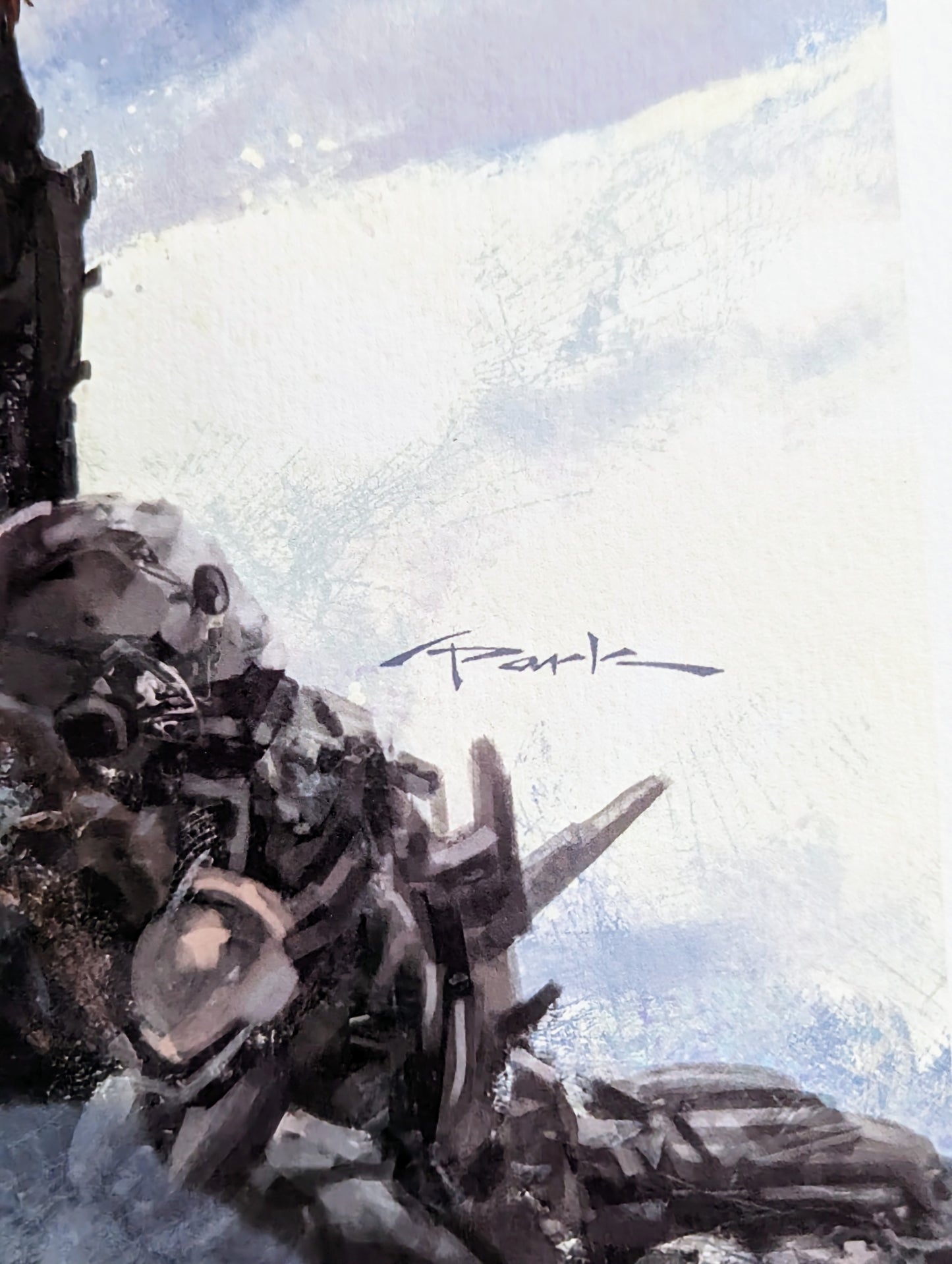 Guardians of the Galaxy Star-Lord by Andy Park, 10" x 14" Fine Art Giclee