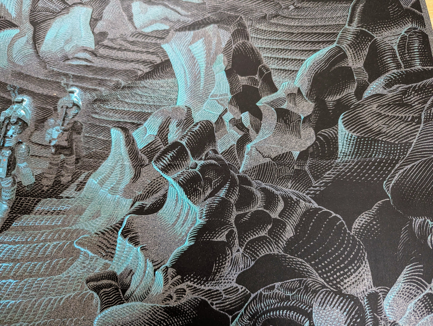 Alien (Variant S&D) by Laurent Durieux, 24" x 36" Screen Print