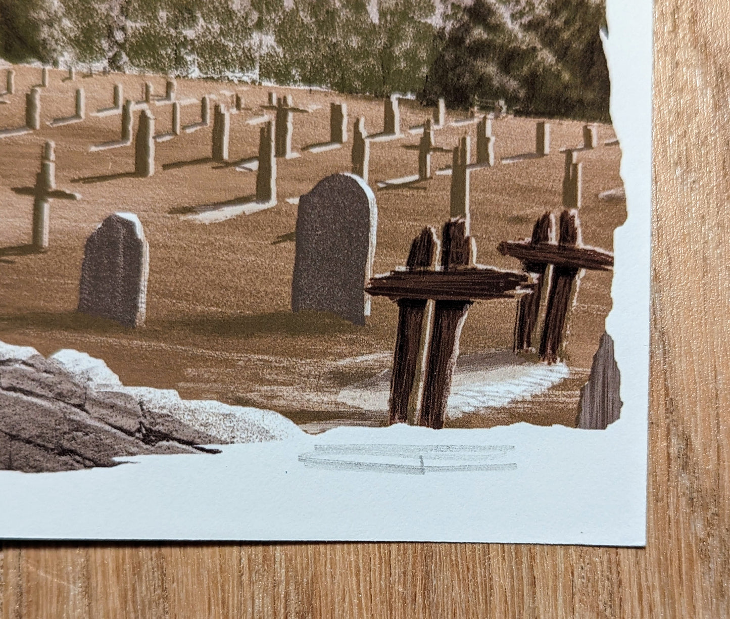 The Good, the Bad and the Ugly (Signed Handbill) by JC Richard, 15" x 5" Fine Art Giclee