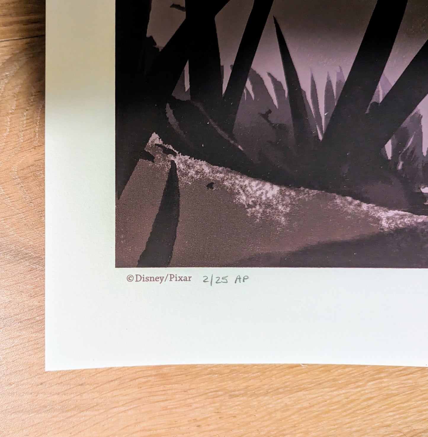 Piper (Signed AP) by JC Richard, 28.75" x 11" Screen Print