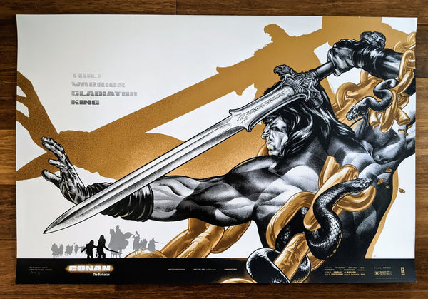 Conan the Barbarian (variant) by Martin Ansin